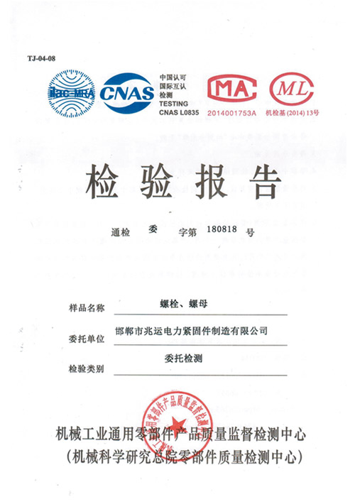 inspection report
